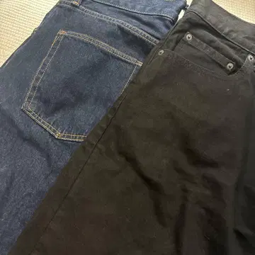 GAP 데님 블랙 엑스트라 배기 31 x 32 2권