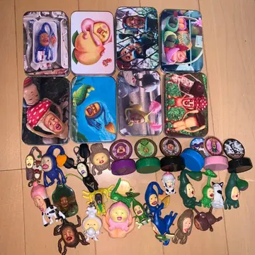 코비토즈칸 연결 마스코트 미니 피규어 캔 케이스 세트