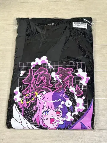 새상품 천귀푸르르 환기T셔츠 L 사이즈 블랙