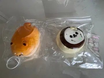 스퀴즈 키키 작은 손톱 Kiki 강아지 시바견 푸딩 세트