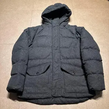 Gap 후데트 다운 자켓 다크 그레이 남성용 S