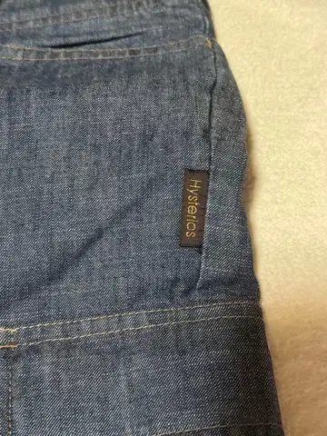 hysterics 카고 팬츠 다크 블루