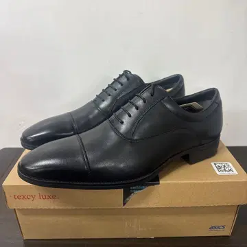 텍시 럭스 비즈니스 슈즈 천연 가죽 TU-8002 블랙