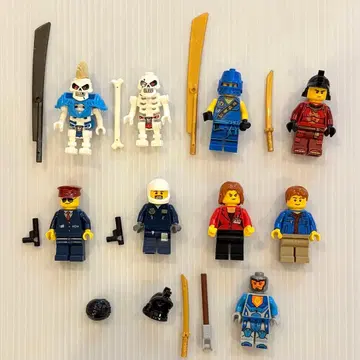 [ 9개 ] 레고 닌자고 레고 시티 미니 피규어