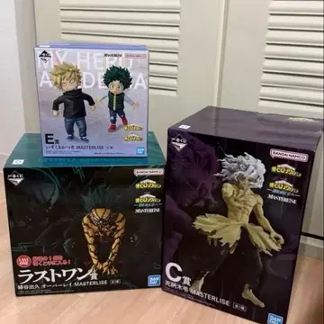 나의 히어로 아카데미아 A상, C상, 라스트 원상 3종 세트