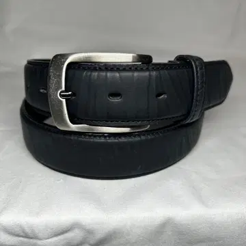 천연 가죽 제브라 패턴 엠보 벨트 가죽 캐주얼 비즈니스 스터드 블랙