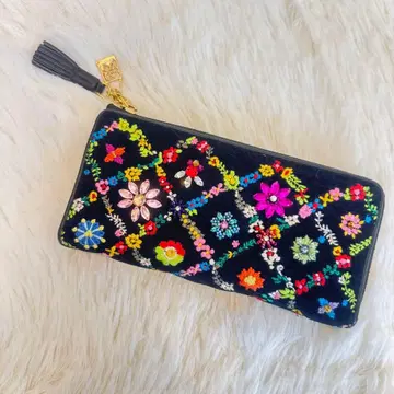 Think Bee! 싱크비 장지갑 오버 더 레인보우 블랙