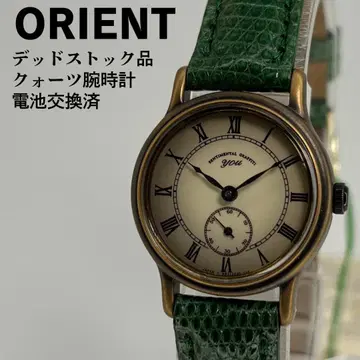 데드스탁품 ORIENT 오리엔트 유 쿼츠 손목시계 배터리 교환 완료