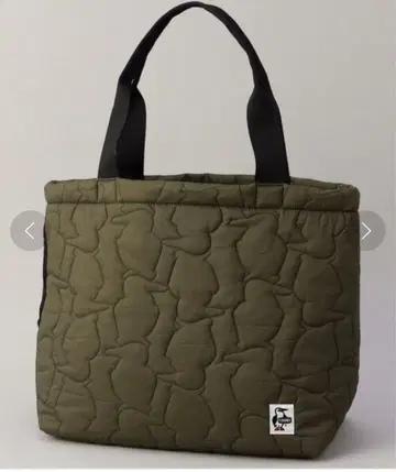 CHUMS/참스 부비 스티치 토트백 카키