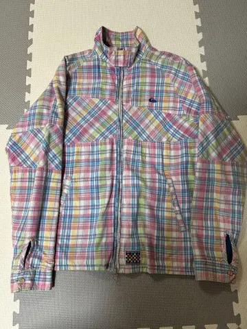 Quiksilver 체크 무늬 자켓