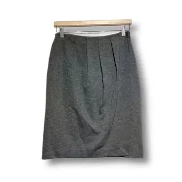 바나나리퍼블릭 [ 0 ] 턱 랩스커트 허리밴딩