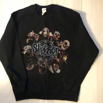 슬립낫 Slipknot M 속기모 밴딩 맨투맨 트레이닝복