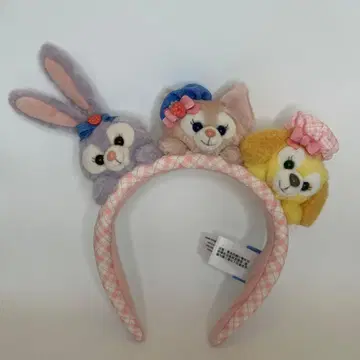 홍콩 디즈니 더피앤프렌즈 머리띠