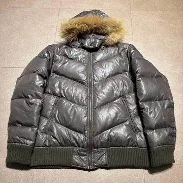 Entry 다운 자켓 브라운 브라운 퍼 M