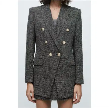 Zara 트위드 자켓 완판템
