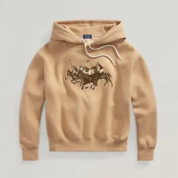 랄프 로렌 트리플 포니 후드티 XS