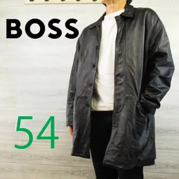 고급 HUGO BOSS 휴고보스 이탈리아제 가죽 코트 M0181t