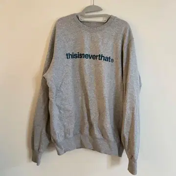 thisisneverthat 그레이 스웨트 셔츠