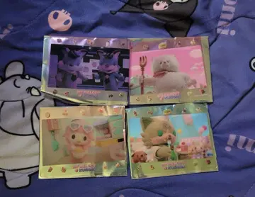 마이멜로디 & 쿠로미 장면 사진 클리어 카드