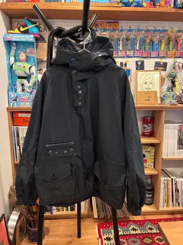 벤틸레이션 스모크 후드티 WAIPER.inc