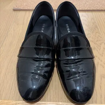 REGAL 리갈 블랙 로퍼 펌프스 낮은 힐