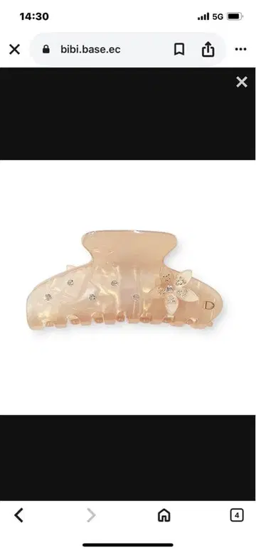 DEVISAGE 헤어 클립 [ L ]