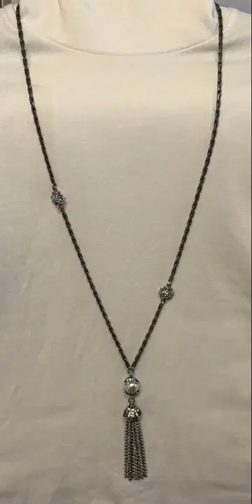 Lulu Frost 루루 프로스트 태슬 롱 목걸이 약 89cm