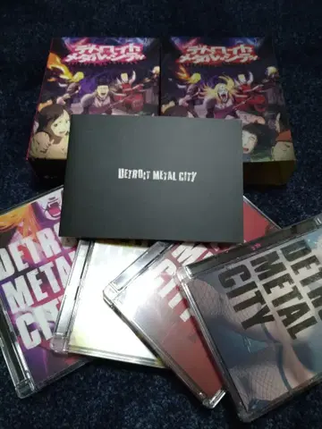 DETROIT METAL CITY DVD 전 4권 세트 특전 포함