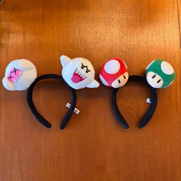 [ USJ ] 마리오 캐릭터 머리띠 2개 세트