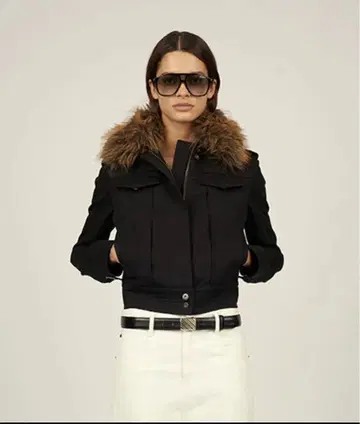 FaxCopyExpress Classic short fur jacket