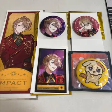 후라카나토 태양조 특전 티켓 캔뱃지 폴라로이드 자수형 캔뱃지