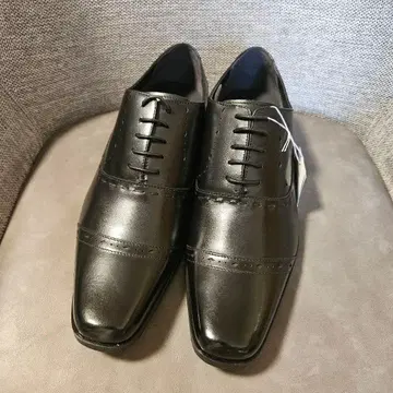 새상품 마드라스 크로스센스 천연 가죽 비즈니스 슈즈 블랙 25.5cm