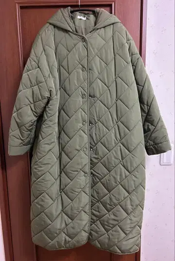 어반 리서치 퀼팅 롱 코트