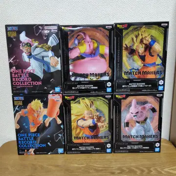 드래곤볼 원피스 프라이스 피규어 6체 세트