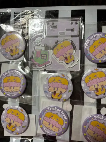 미개봉 새상품 밀모데퐁 마루쿠지 밀모 아크릴 스탠드 & 배치 세트