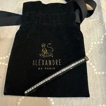 ALEXANDRE DE PARIS 크리스탈 헤어 액세서리