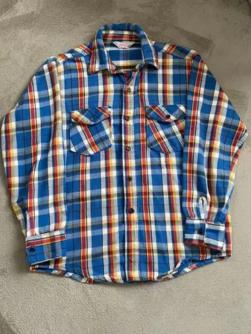 Frostproof 체크 무늬 플란넬 셔츠 L 사이즈