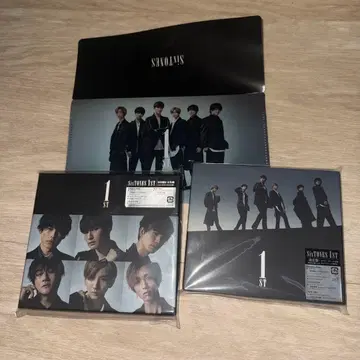 SixTONES 1ST CD+DVD 세트