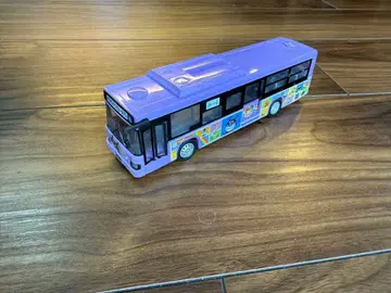 호빵맨 욕조 보라색 캐릭터 장식 포함