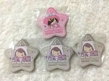 히프노시스 마이크 산리오 콜라보 별 모양 캔뱃지 쥬시&고쿠
