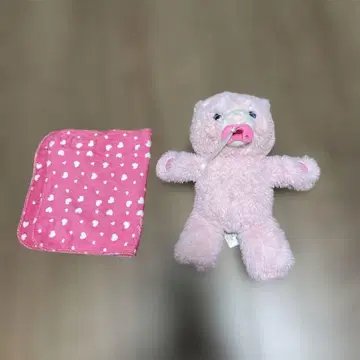 안아줘 넬른 피치 베어 인형