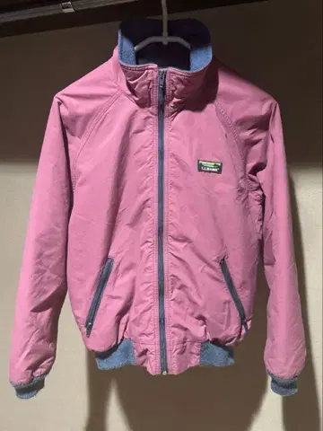 새상품급 80s L.L.Bean 웜업 자켓 탁한 핑크 S