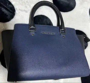 새상품급 Michael Kors 네이비 핸드백