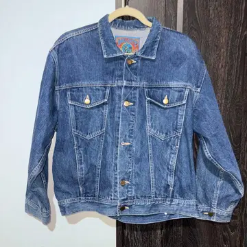 [ 중고 ] 80s 90s BELL SCOTT 오버 사이즈 데님 자켓