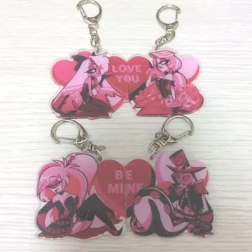 해즈빈 호텔 아크릴 키링 2세트