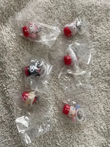 산리오 딸기 메지루시 액세서리 컴플리트 세트