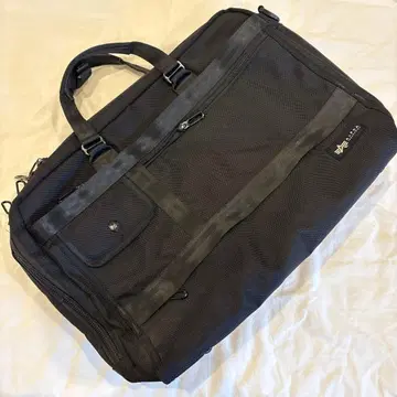 ALPHA 블랙 비즈니스 백 나일론제