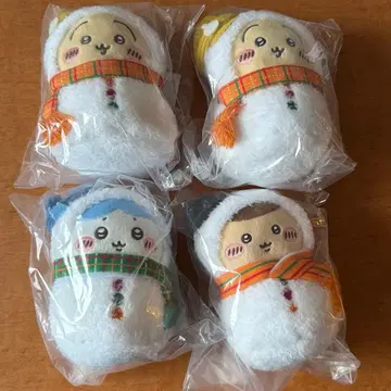 치이카와 (먼작귀) 에니마이 복권 E상 하치와레 토끼 밤만주 세트