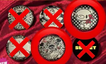 그루미 ANNIV.CLIMAX METAL BADGE 메탈 캔뱃지