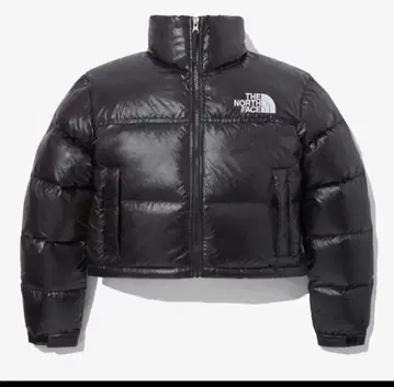 THE NORTH FACE 크롭 다운 자켓 블랙